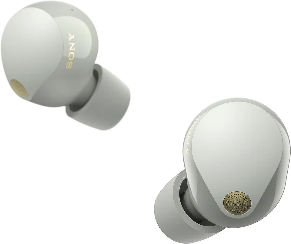 Sony WF-1000XM5 Bluetooth In-Ear Noise Cancelling Earbuds  Headphones Silver - Image 3 of 4