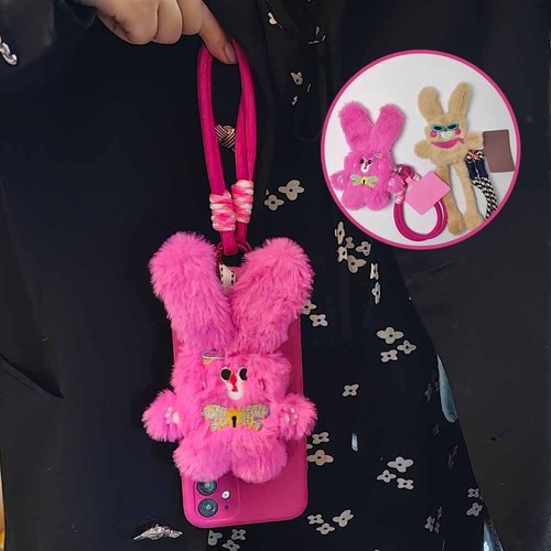 Anti-Lost Phone Back Clip Plastic Rope Buckle Phone Chain Straps