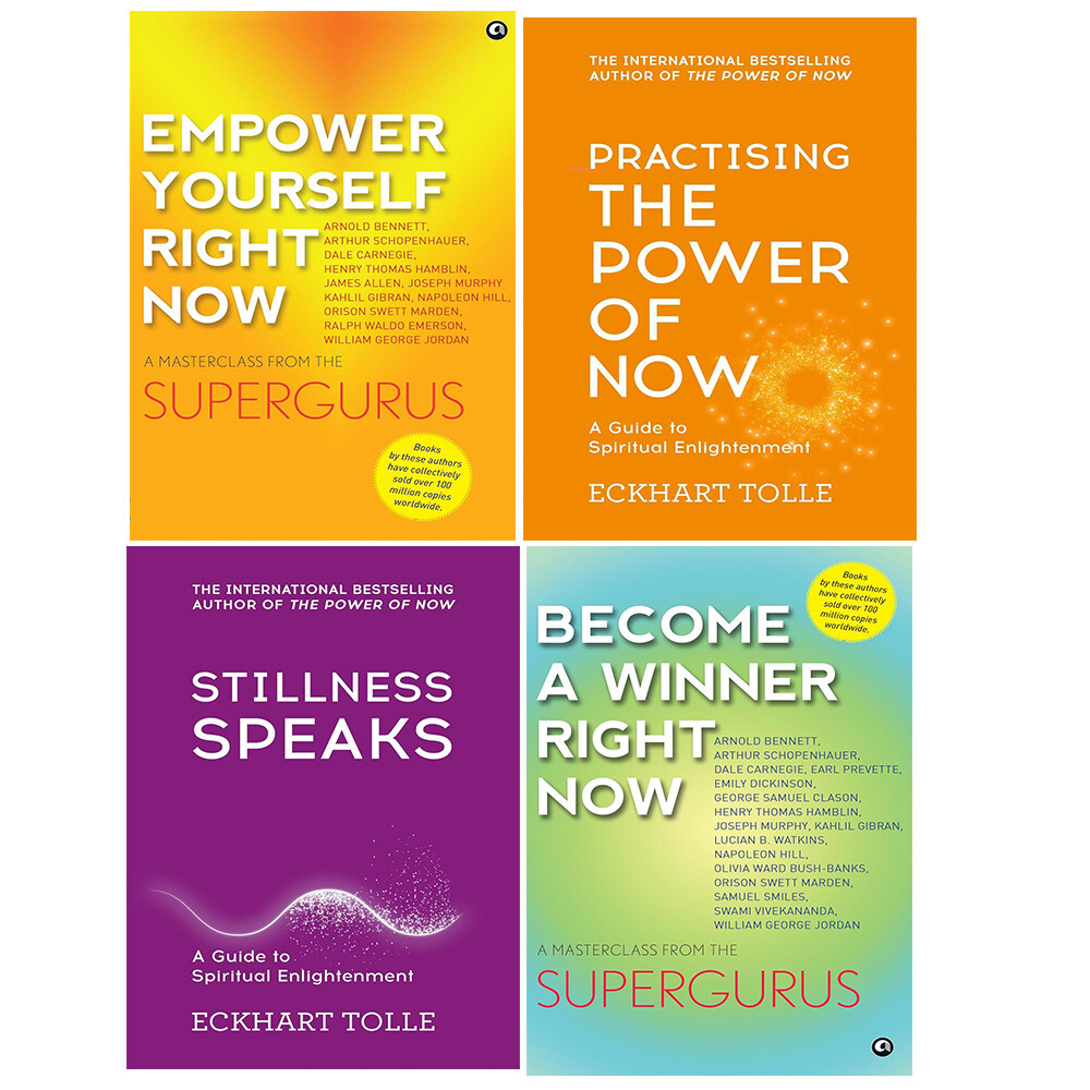 Practising Power, Stillness Speaks,Become Winner Right,Empower Yourself 4 Books
