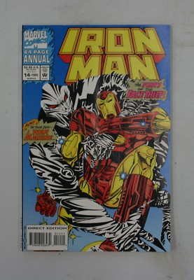 Iron Man 14 1993 the Fury of the Face Thief Marvel Comics