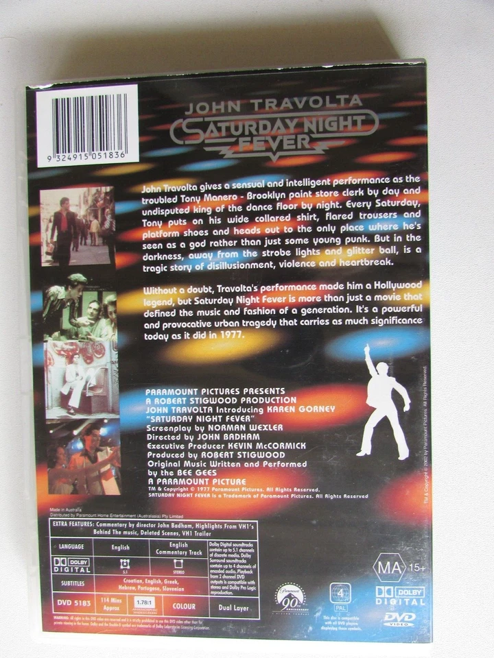 Saturday Night Fever 1977 John Travolta - image 3 of 3