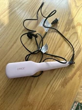 L'ange Le Vite Hair Brush Straightener Pink Blush Lange Thermal Ion Ceramic EUC