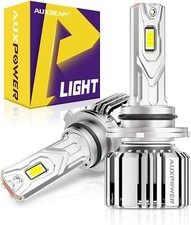 Auxbeam 9006/HB4 LED Light Bulbs 70W 20000LM 6500K Cool White Pair 600 Brighter
