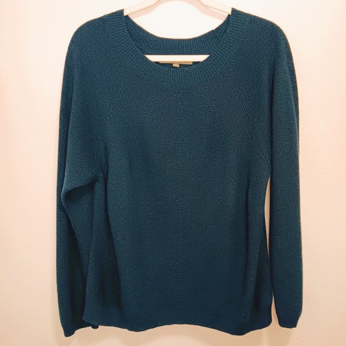 Title Nine Women's Teal Crewneck Szabo 2.0 Sweater Size XL