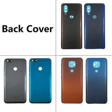Battery Back Cover For Moto G5 G6 E6 Play E7 Plus G8 Power Lite One Vision X4