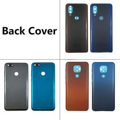 Battery Back Cover For Moto G5 G6 E6 Play E7 Plus G8 Power Lite One Vision X4