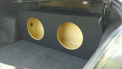 For a 2015+ Chrysler 200 - Custom Sub Box Subwoofer Speaker Enclosure