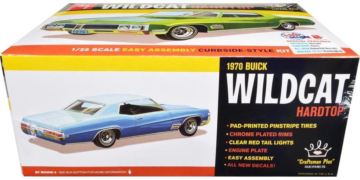 Skill 2 Model Kit 1970 Buick Wildcat Hardtop Craftsman Plus Series 1/25  Scale by | eBay