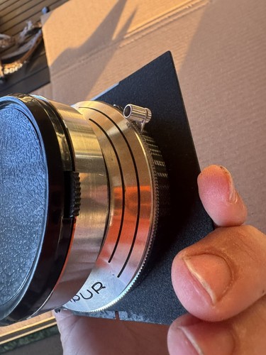 Schneider Kreuznach 240 mm f5,6, 420 mm f12 Symmar - Copal-NO.3 TECHNICA - Foto 7 di 9