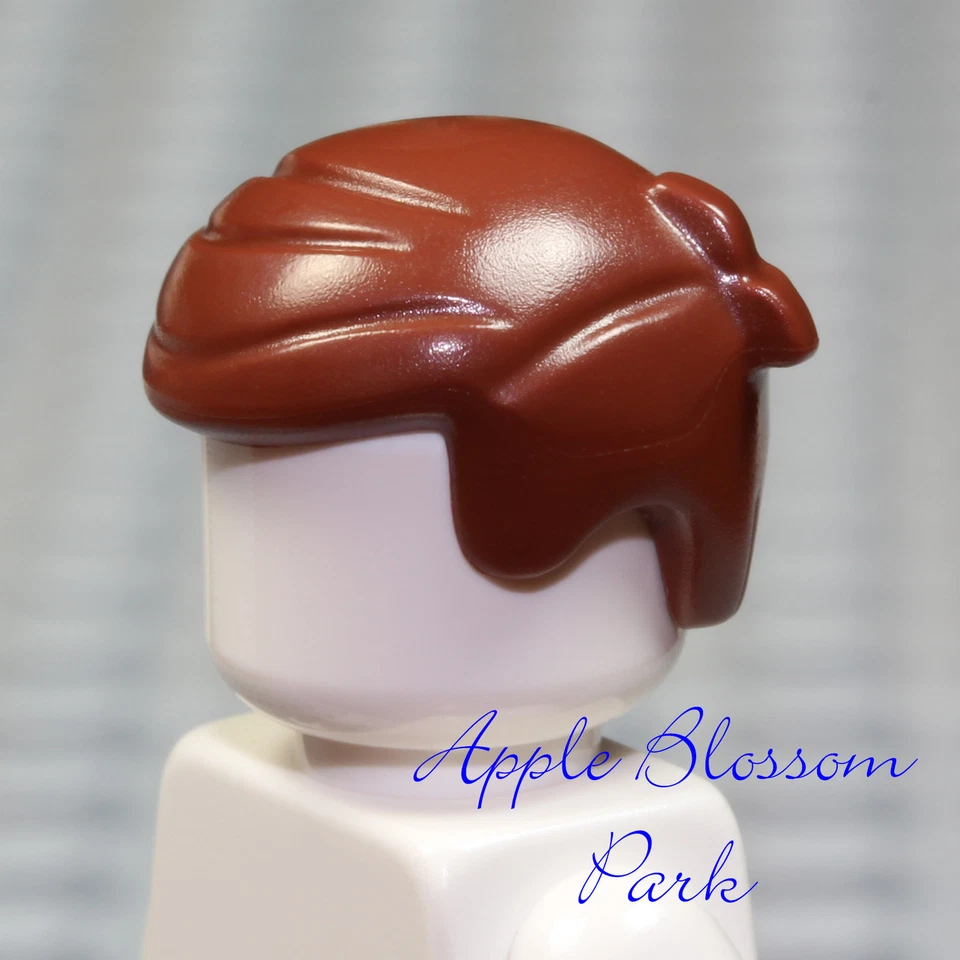 NEW Lego Boy Minifig BROWN HAIR - Emmet Movie Minifigure Short Combed Head Gear - Image 2 of 2