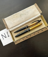 Vintage Wahl-Eversharp Skyline Fountain Pen And Pencil Set