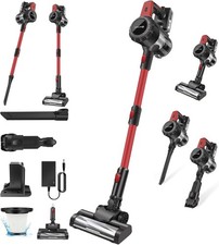 Lubluelu 6in1 Cordless Handheld Stick Vacuum Cleaner LED Headlighs for Pet