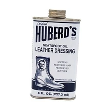 Huberd’s Leather Dressing with Neatsfoot Oil - Leather conditioner that 