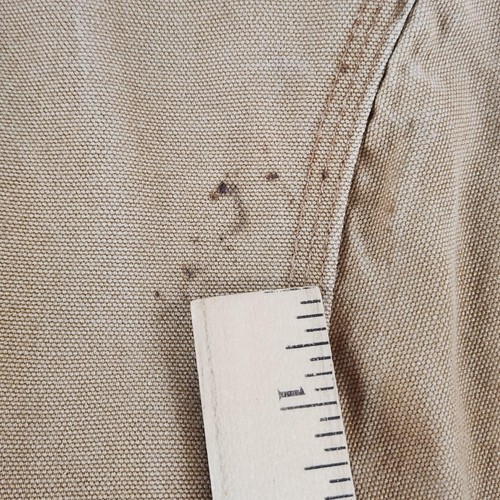 Vtg Carhartt Jacket Mens 52 Reg Canvas Quilted Lined Work Chore Barn Duck Canvas - Picture 4 of 24