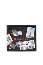 BALENCIAGA Black Wallet New  Authentic