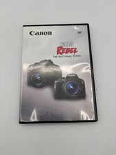Canon Rebel T5i EOS 700D Instruction Manual CD Video English In Box