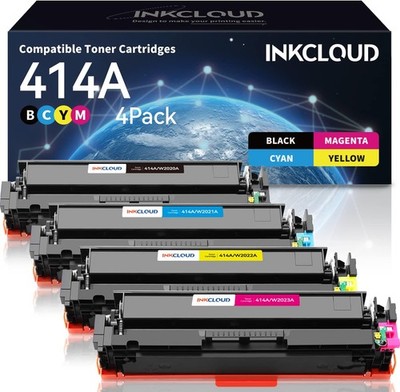 414A Toner Cartridges 4 Pack Fit For HP 414X  W2020A M479fdw w/ Chip *5842B3D