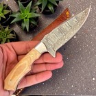 Hunting Skinner Knives | Damascus Steel | Premium Pakka Wood Handle | D139a — photo 4