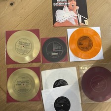 Elvis Presley - 7 rare Flexi discs
