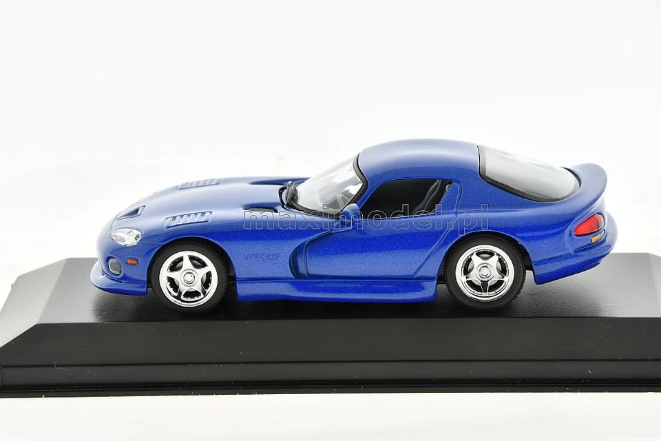 DODGE Viper Coupe Blue 1993 1/43 MINICHAMPS 430144021 - Image 2 of 4
