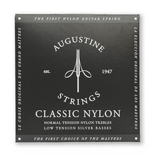 Augustine Classic Black Set Low Tension Classical Guitar Strings - 1 Set From