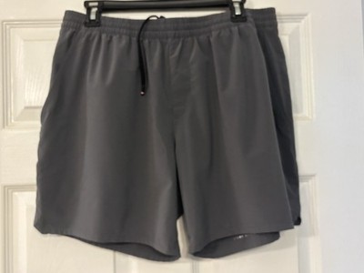 Fourlaps Men s L Re-Up Performance Shorts Gray Quick Dry Gym Running