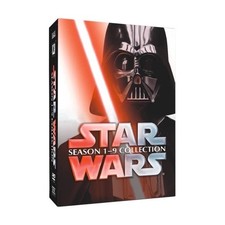 Star Wars Season 1-9 Collection DVD 15-Disc Box Set fast shipping