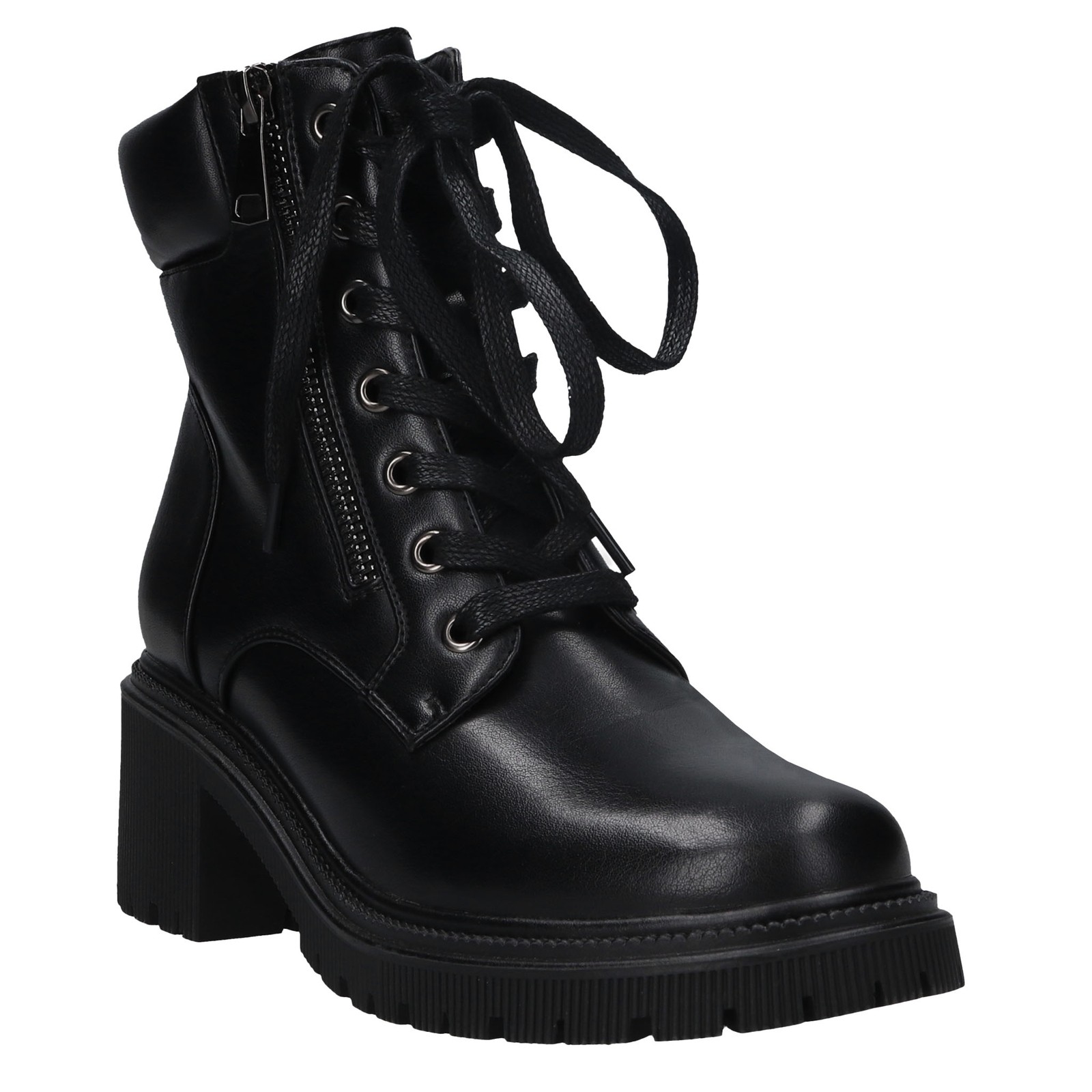 Gerli Damen Schuhe Boots Schnürboots Schnürstiefeletten