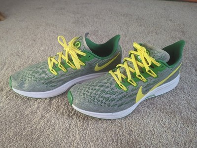Oregon Ducks Nike Zoom Pegasus 36 C12076-001  Running Sneakers Shoes Men's 9.5
