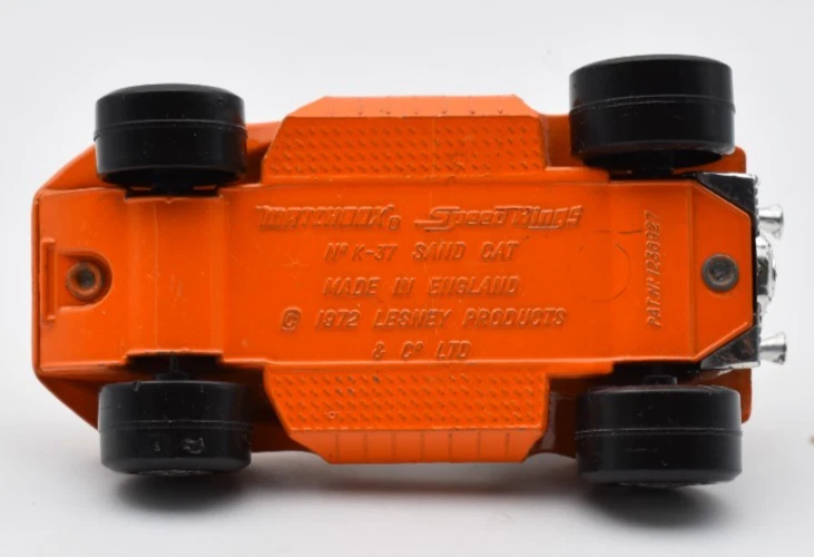 Matchbox Super Kings K37 Sand Cat naranja. Speed Kings. Lesney Made in England Foto 4 de 4