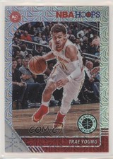 2019-20 Panini NBA Hoops Premium Stock Silver Mojo Prizm Trae Young #1 0e7u