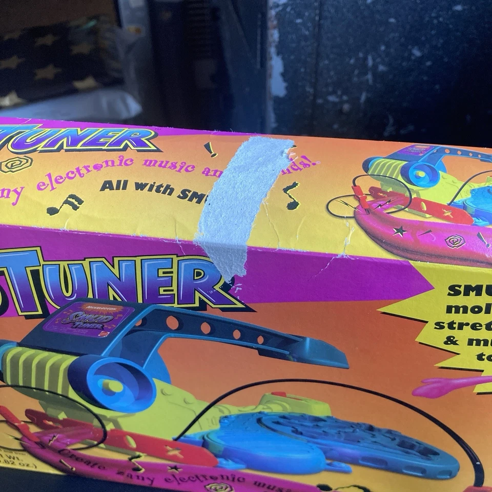 Vintage Nickelodeon Smud Tuner 1995 Mattel 15288 New In Box Rare Set VTG - Image 2 of 4