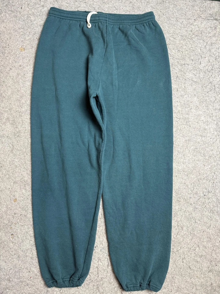 Conjunto de sudadera Jerzees para hombre XL verde azulado NuBlend cuello redondo hecho en EE. UU. polar Foto 2 de 4