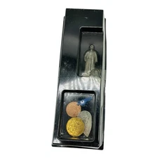 1997 STAR WARS RAWCLIFFE PEWTER FIGURE Anakin Skywalker Darth Vader & 3 Coins