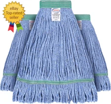 Onesimus 16 Oz Mop Head Replacement, Industrial Mops for Floor Cleaning Heavy Du