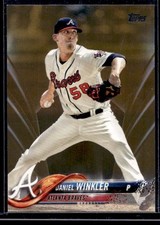 2018 Topps Update Series GOLD #US93 Daniel Winkler 0843/2018 Braves
