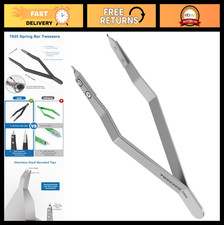Spring Bar Tool for Watch Repair, Lug Removal Tweezers, Fitting Tool - Silver