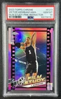 VICTOR WEMBANYAMA PSA 10 2023 TOPPS CHROME FILM STUDY PINK REFRACTOR RC 6161