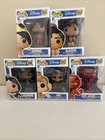 Funko Pop Aladdin Lot 354 352 326 353 356 Jafar Jasmine Abu Red