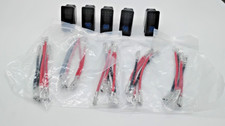 Nilight 5-Pin Rocker Switch Set 5 Pack 12V/24V Waterproof Toggle Night Glow LED