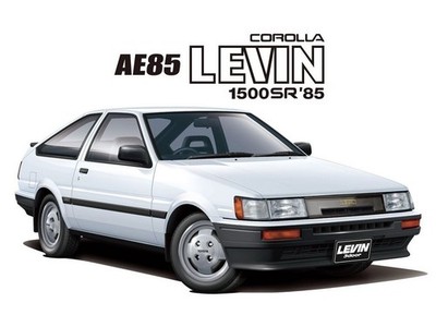 Aoshima - Toyota Ae85 Corolla Levin 1500Sr 1984 1/24 05968