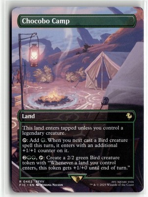 Chocobo Camp 0462 Final Fantasy Scene Promo MTG Magic Card - NM NON FOIL