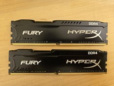 Kingston HyperX Fury 32GB 2x16GB DDR4-2400 CL15 HX424C15FB/16 Tested