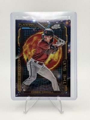 2023 Topps Cosmic Chrome - Planetary Pursuit Corbin Carroll #PPS-4 Sun (RC)