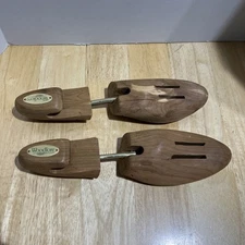 Woodlore Men’s Combination Cedar Shoe Trees Split Toe Size XL  - Made In USA