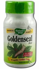 Nature's Way, Goldenseal Root, 50 Vegan Capsules (333 Mg per Capsule)