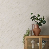 Vliestapete Maserung Marmor Optik Hellgrau Beige Metallic 10440-32 (2,19€/1Qm)