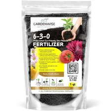 6-3-0 All-Purpose Eco-Friendly Slow-Release Nitrogen Fertilizer - Iron & Calcium