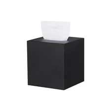 HOUSE DIARY Metal Square Tissue Box lid, Modern Facial Tissue Holder for Bath...