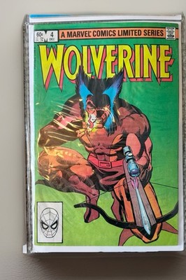 Wolverine #1-4 Rare Limited Series COMPLETE SET - Frank Miller VG